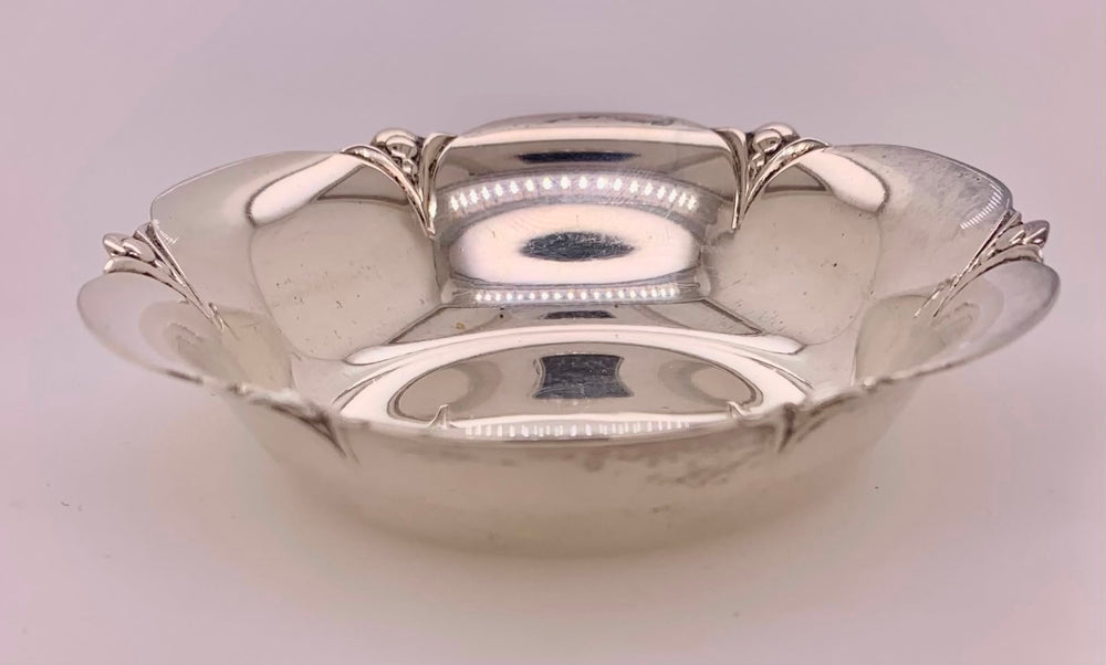Estate Sterling Silver Nut Dish