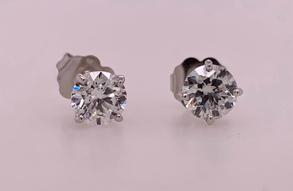 1.00CT.TW. LAB Diamond Stud Earrings