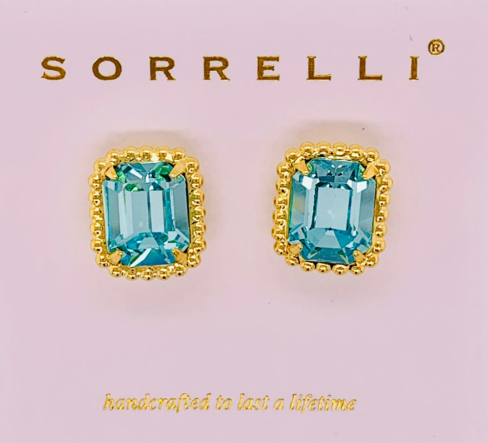 Octavia Scalloped Stud Earrings