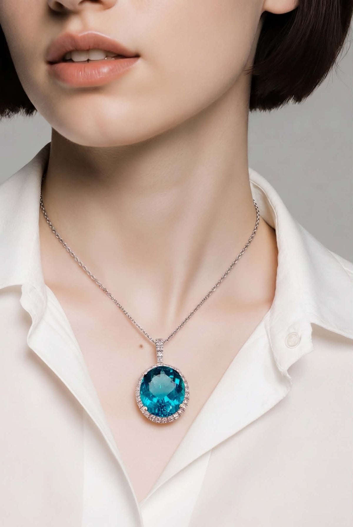 18K Appetite & Diamond Pendant