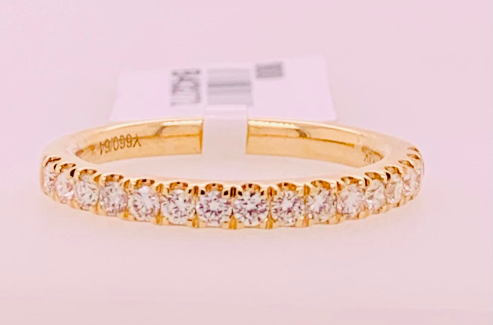 14K Diamond Anniversary Band