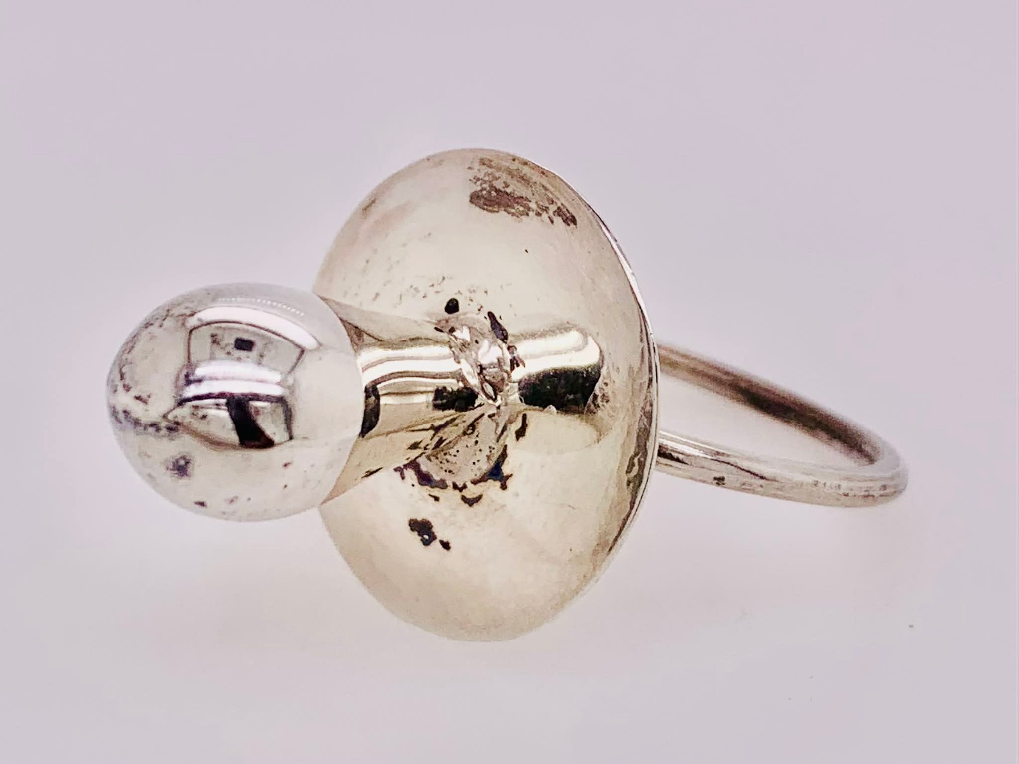 English Sterling Silver Pacifier