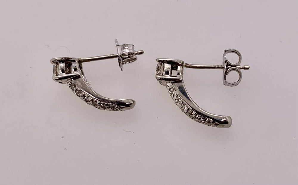 14K Diamond Earrings