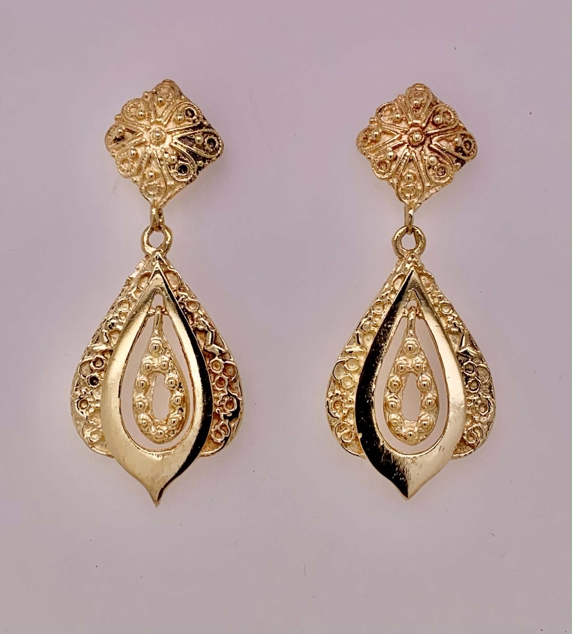 14K Estate Earrings