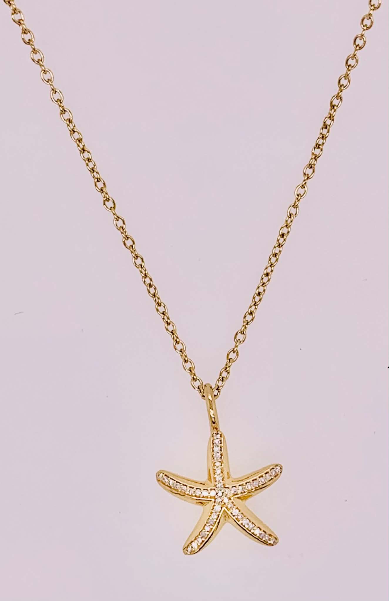 Ella Stein Starfish Pendant Necklace