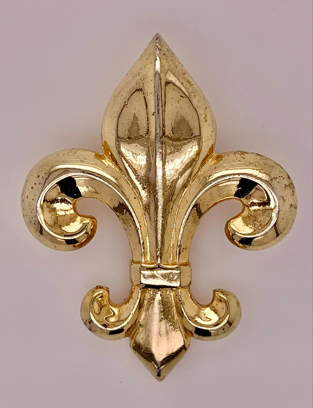 Estate Fleur De Lis Brooch