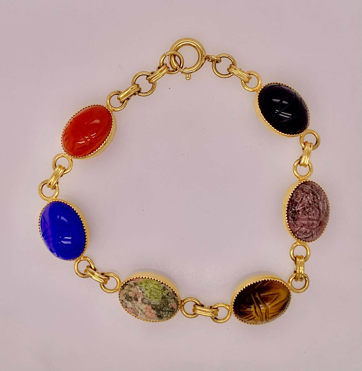 Estate Scarab Bracelet