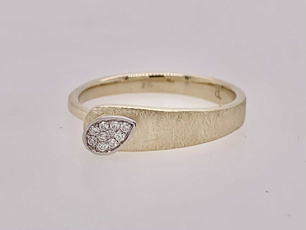 14K Diamond Ring