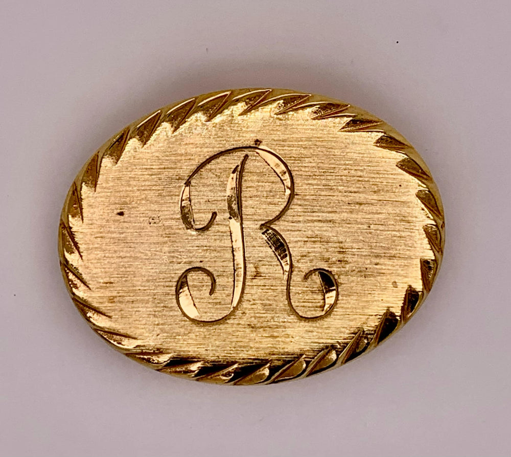 Estate Initial Brooch