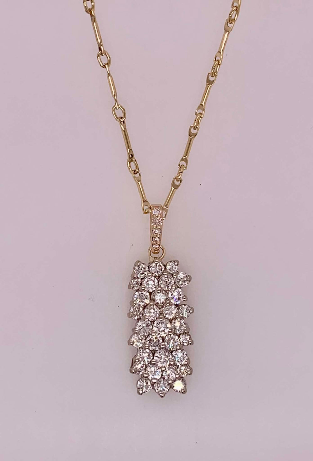 14K Diamond Pendant