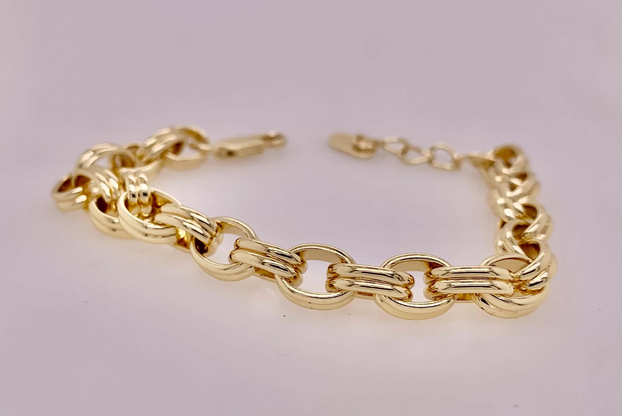 Gold Filled Curb Link Bracelet