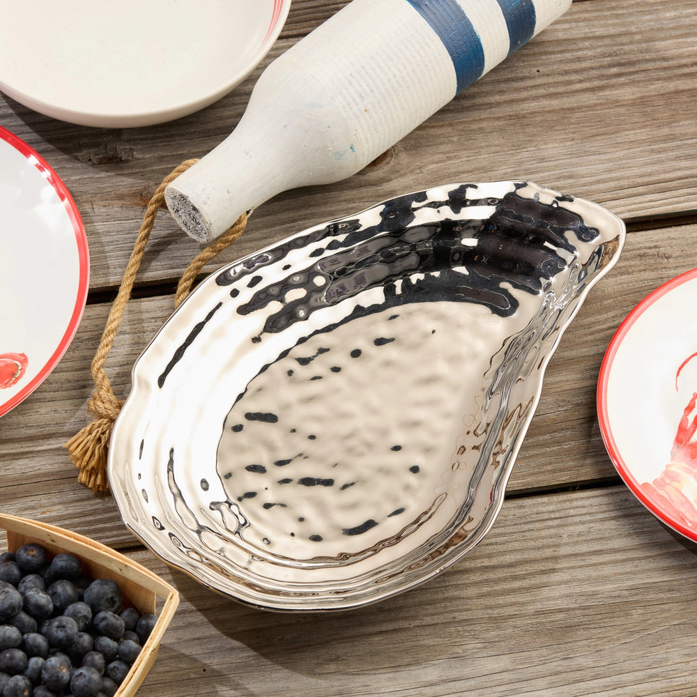 Silver Plated Oyster Platter