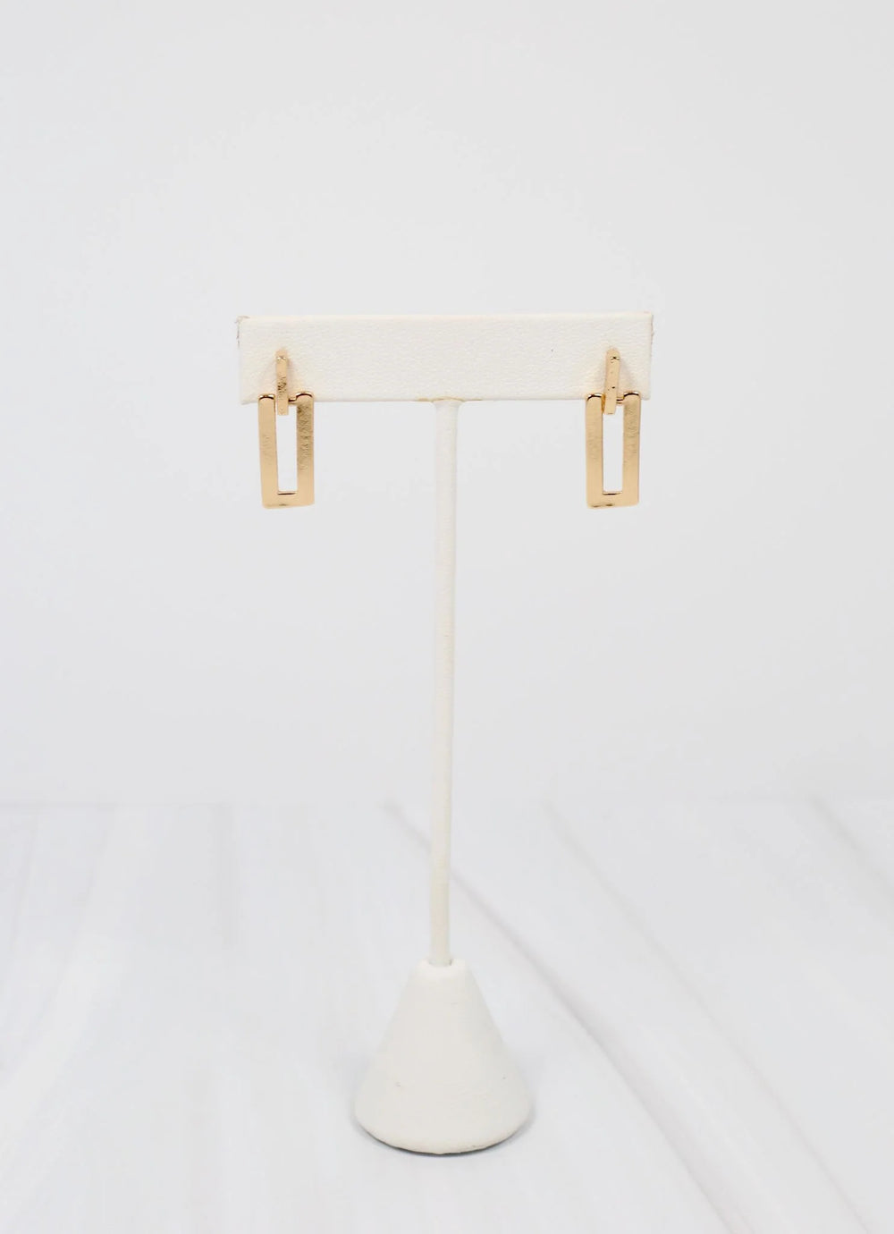 Alandee Rectangle Drop Earring GOLD