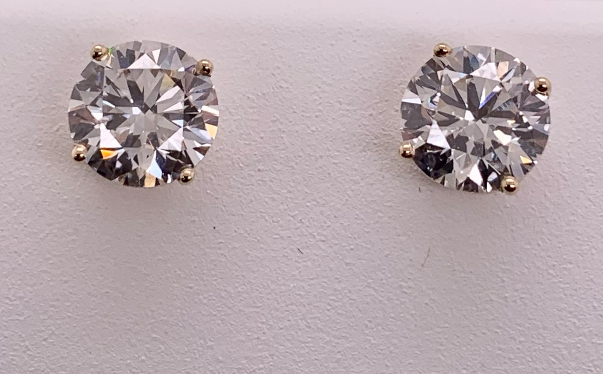 1.50CT.TW. LAB Diamond Stud Earrings