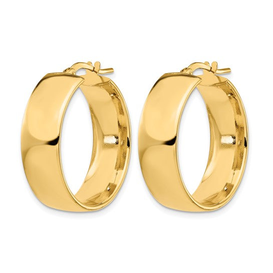 14K Hoop Earrings