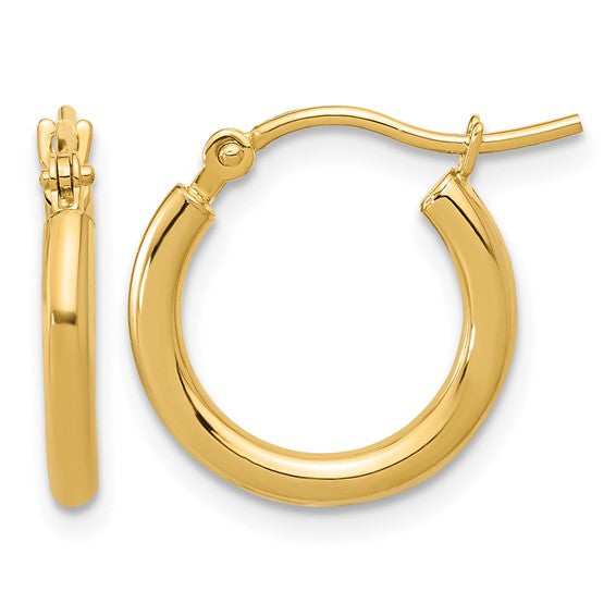 14K Hoop Earrings