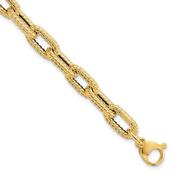 14K Link Bracelet