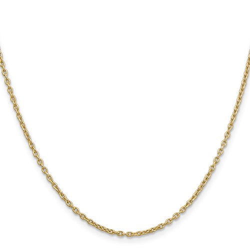 14k Cable Chain