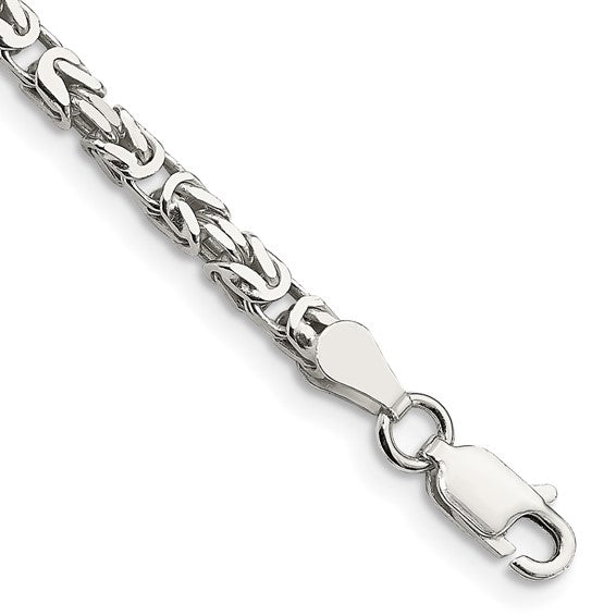 Sterling Silver Byzantine Chain