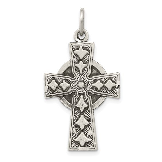 Sterling Silver Irish Cross Pendant