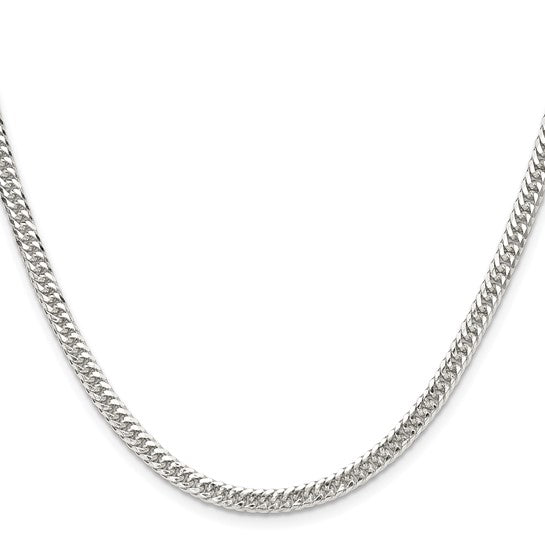 Sterling Silver Curb Chain Necklace