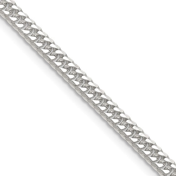 Sterling Silver Curb Chain Necklace