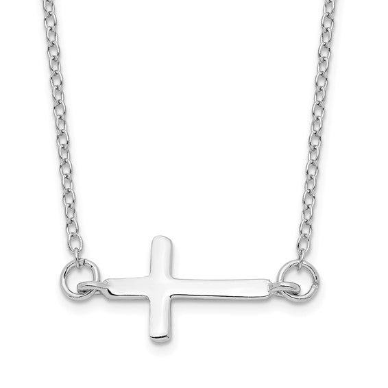 Sterling Silver Cross Necklace