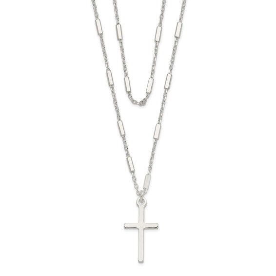 Sterling Silver Cross Necklace