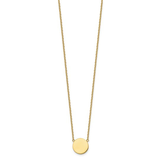 Chisel Stainless Steel Polished Cable Chain Necklace