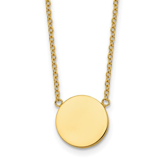 Chisel Stainless Steel Polished Cable Chain Necklace