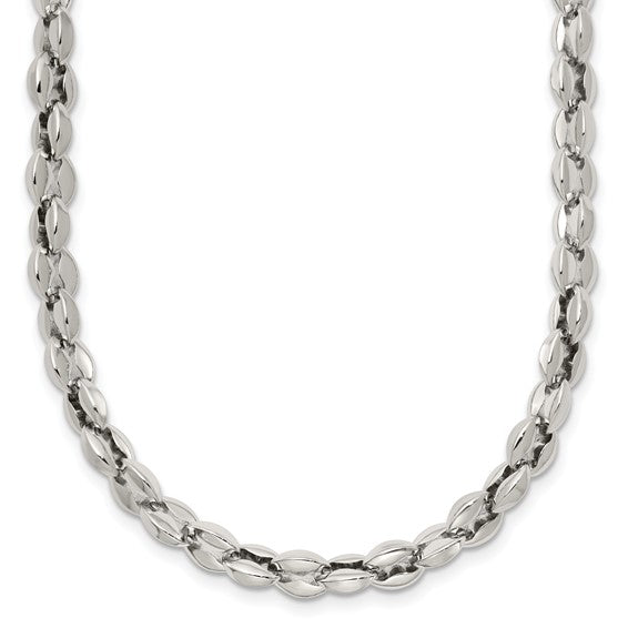 Chisel Stainless Steel Polished Mariner Chain