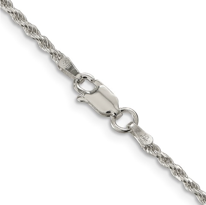 Sterling Silver Rope Chain