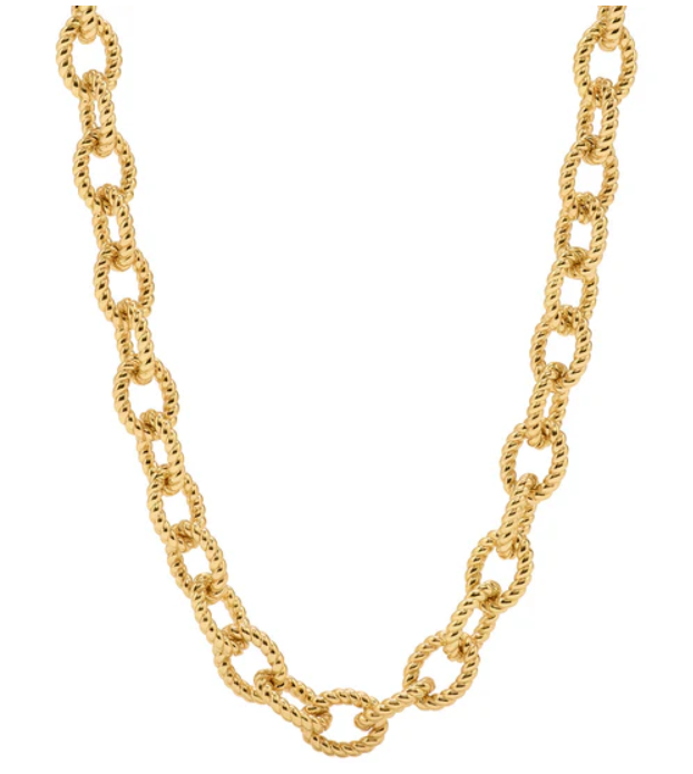 Victoria Small Chain Necklace- Gold