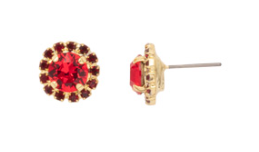 Haute Halo Stud Earring
