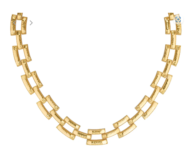 Pathway Link Necklace - Gold