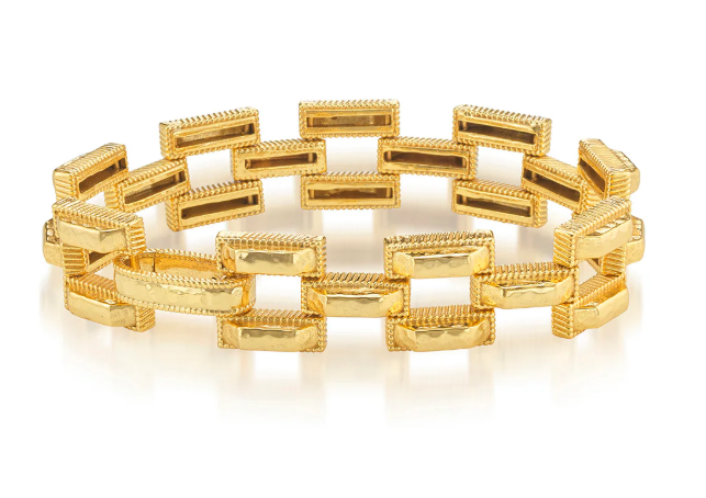 Pathway Petite Link Bracelet - Gold