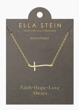 Ella Stein Criss Cross Pendant Necklace