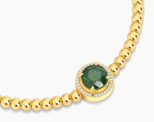 Ella Stein May Birthstone Bead Bracelet
