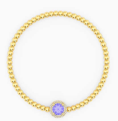 Ella Stein December Birthstone Bead Bracelet