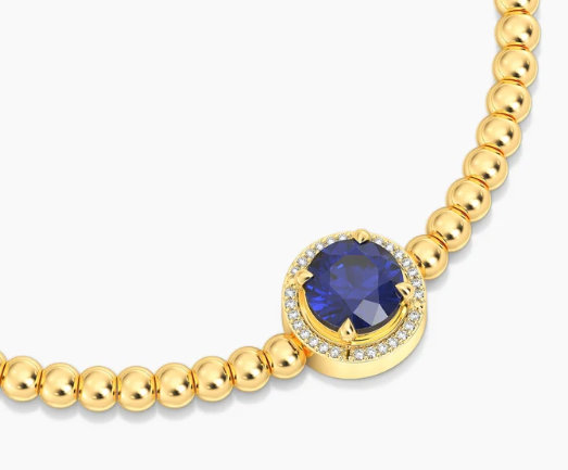 Ella Stein September Birthstone Bead Bracelet
