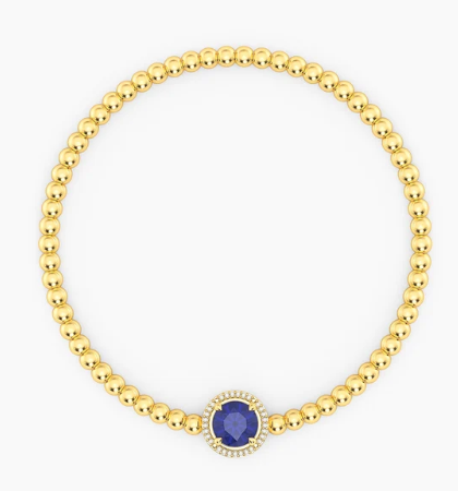 Ella Stein September Birthstone Bead Bracelet