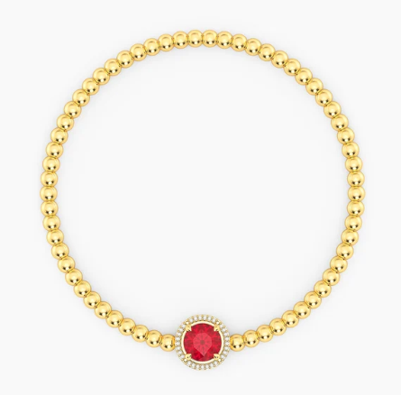 Ella Stein July Birthstone Bead Bracelet
