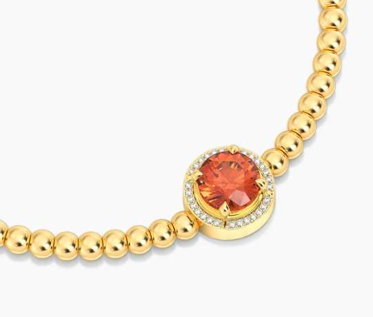 Ella Stein January Birthstone Bead Bracelet