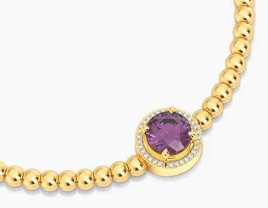 Ella Stein June Birthstone Bead Bracelet
