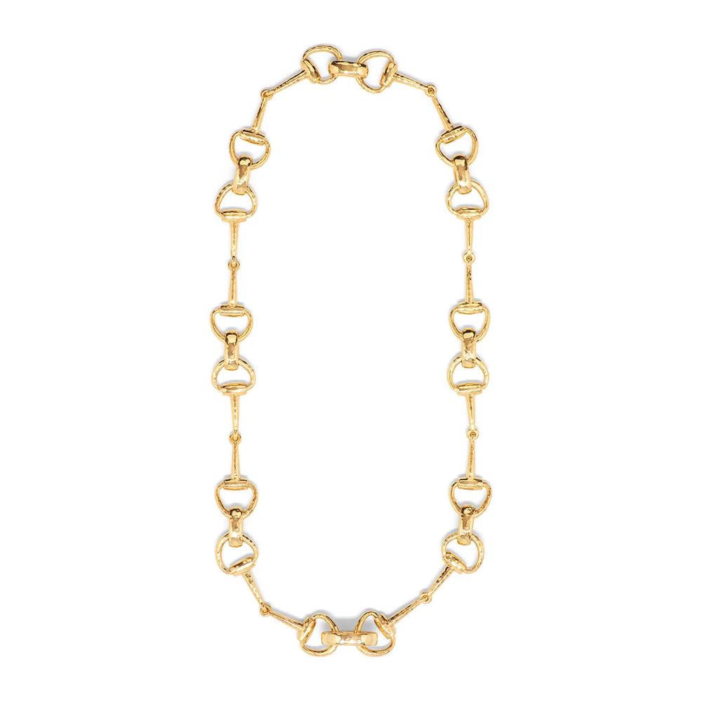 Equestrian Snaffle Bit Chain Necklace