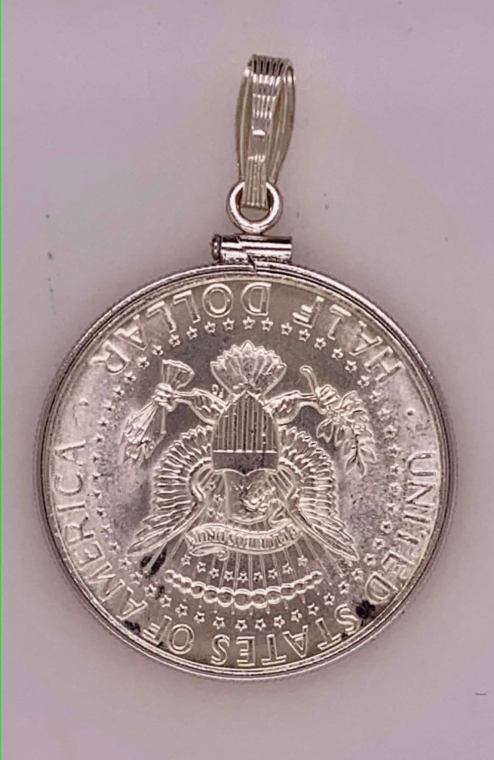 Sterling Silver Liberty Coin Pendant