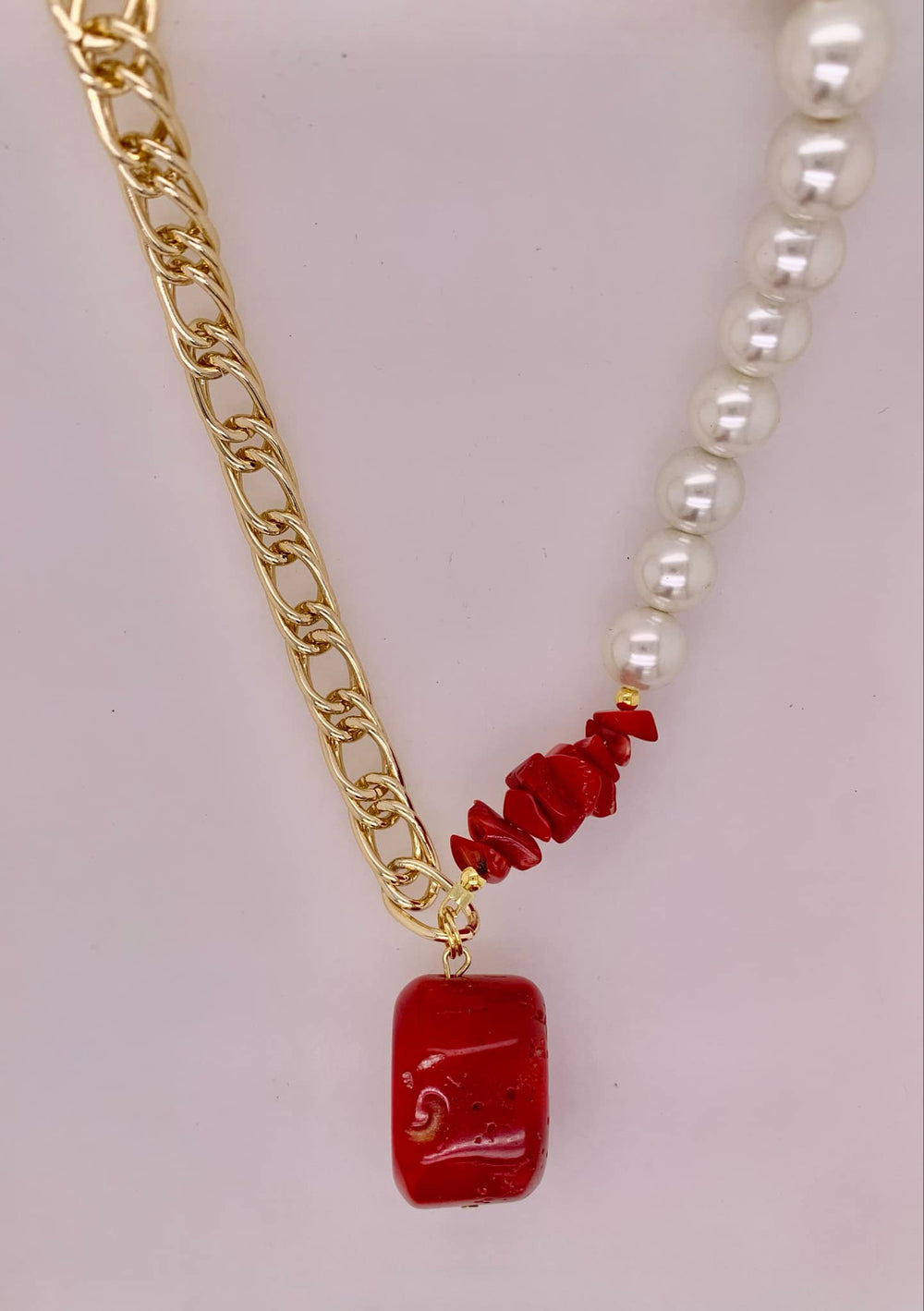 Modern Vintage Fashion Necklace