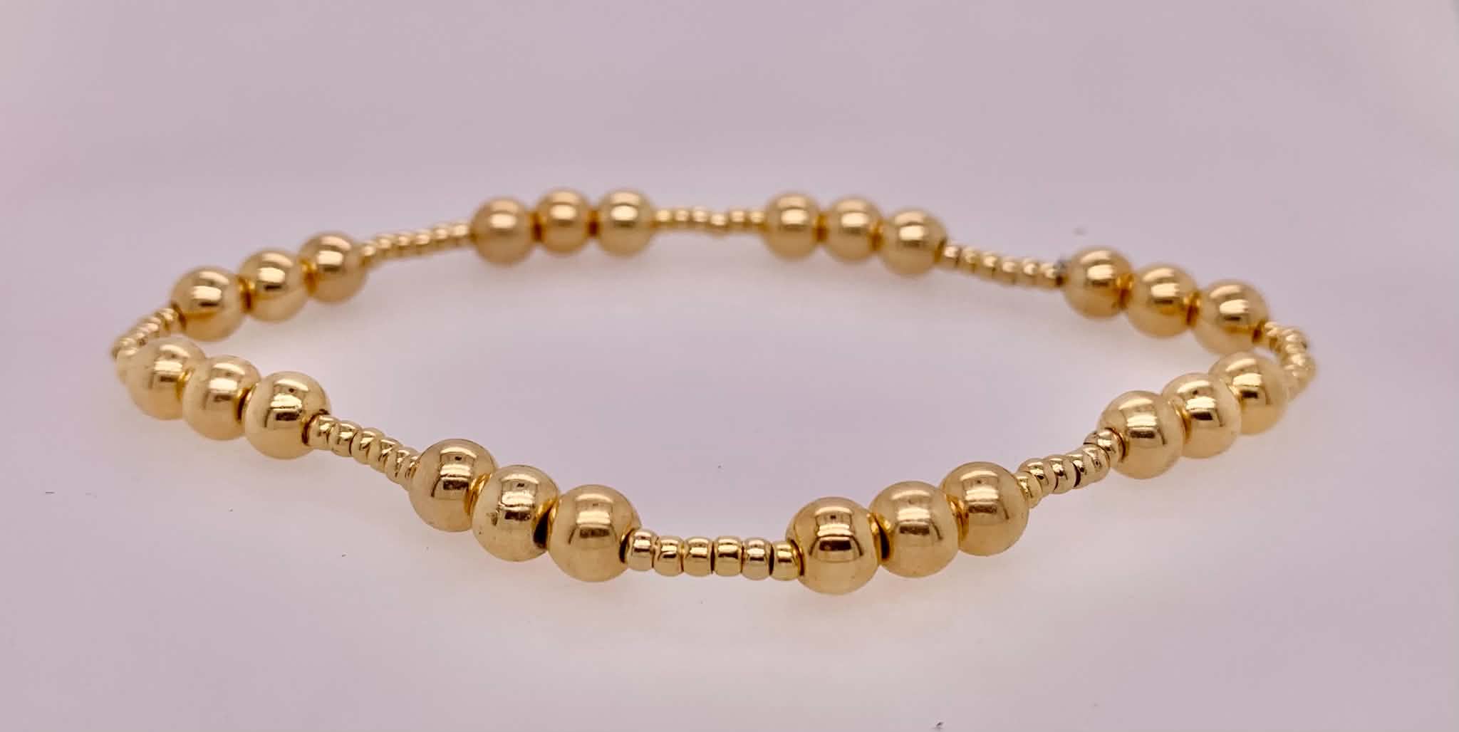 Gold Filled Stretch Bracelet