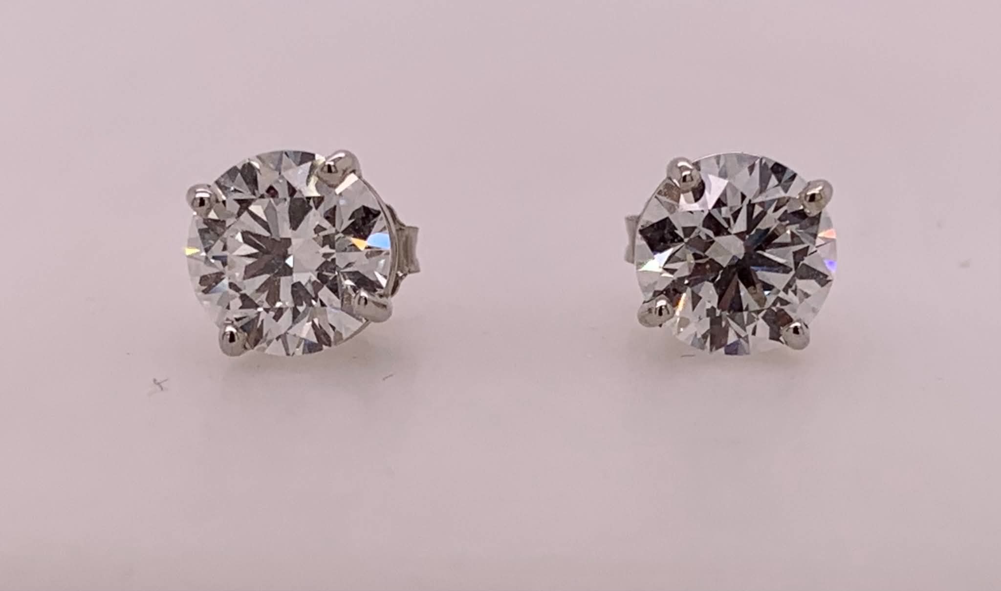 2.50CT.TW. LAB Diamond Stud Earrings