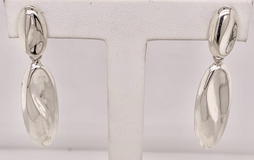 Sterling Silver Dangle Earrings.